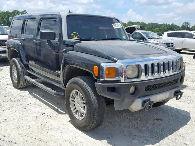 5GTEN13E698160766 - 2009 HUMMER H3 BLACK photo 1