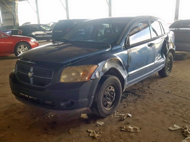 1B3HB28B47D261991 - 2007 DODGE CALIBER BLUE photo 2