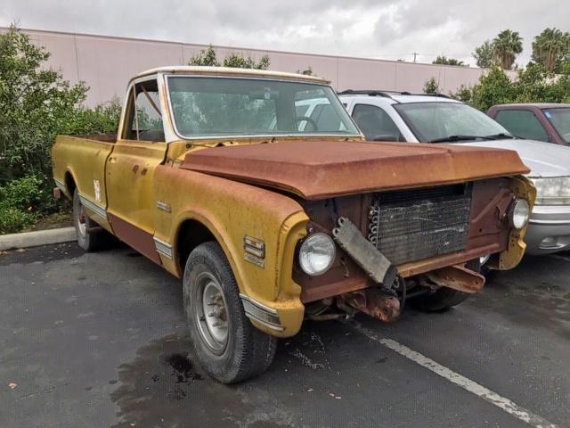 CCE242Z152611 - 1972 CHEVROLET CHEYENNE ORANGE photo 2