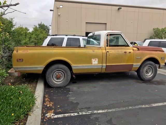 CCE242Z152611 - 1972 CHEVROLET CHEYENNE ORANGE photo 3