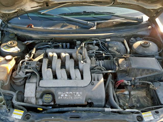 1ZWFT61L025607415 - 2002 MERCURY COUGAR V6 BLACK photo 7