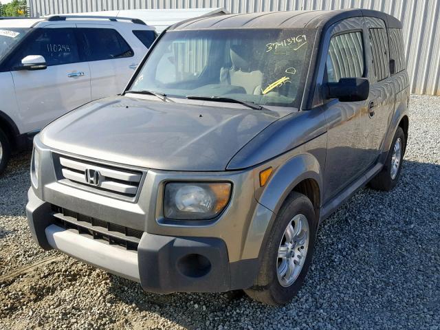 5J6YH18738L015664 - 2008 HONDA ELEMENT EX GRAY photo 2