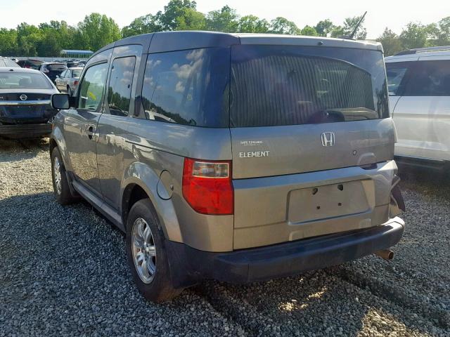 5J6YH18738L015664 - 2008 HONDA ELEMENT EX GRAY photo 3