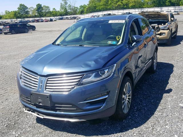 5LMCJ3D90JUL01262 - 2018 LINCOLN MKC RESERV BLUE photo 2