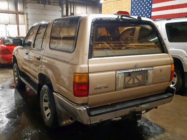 JT3VN39W0R0150014 - 1994 TOYOTA 4RUNNER VN BEIGE photo 3