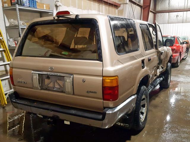 JT3VN39W0R0150014 - 1994 TOYOTA 4RUNNER VN BEIGE photo 4