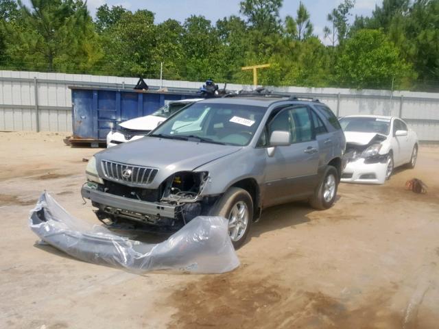 JTJGF10U520149347 - 2002 LEXUS RX 300 GOLD photo 2