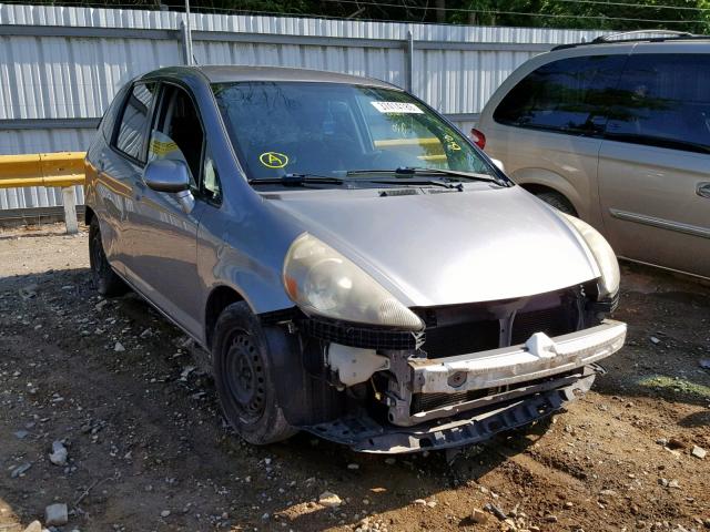 JHMGD38417S011145 - 2007 HONDA FIT GRAY photo 1