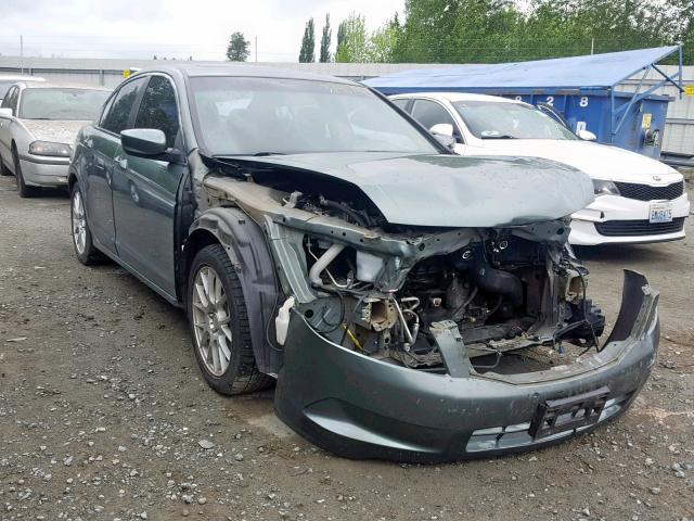 1HGCP26809A166335 - 2009 HONDA ACCORD EXL GREEN photo 1