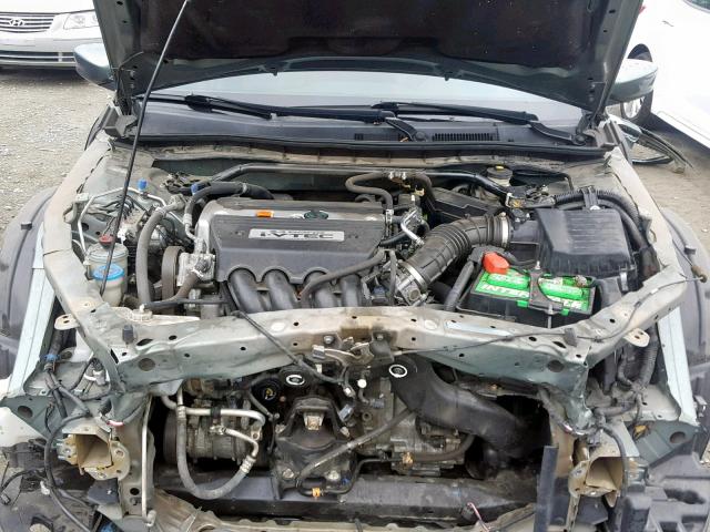 1HGCP26809A166335 - 2009 HONDA ACCORD EXL GREEN photo 7