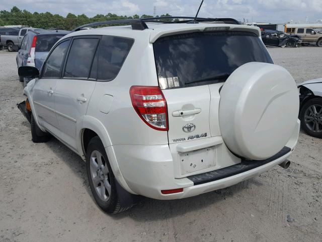 JTMYF4DV1AD026776 - 2010 TOYOTA RAV4 LIMIT WHITE photo 3