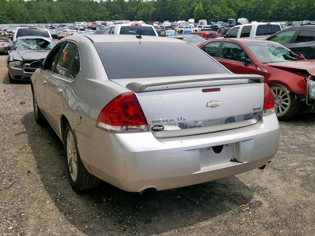 2G1WU583781329099 - 2008 CHEVROLET IMPALA LTZ SILVER photo 3