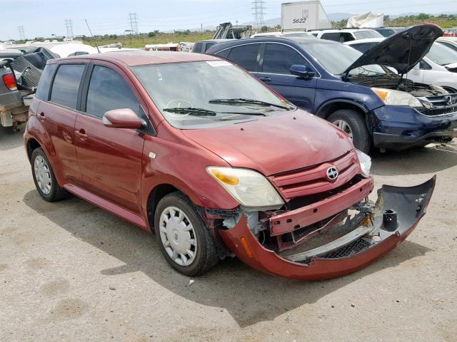 JTKKT624265019592 - 2006 TOYOTA SCION XA MAROON photo 1