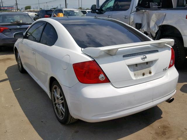JTKDE167360139490 - 2006 TOYOTA SCION TC WHITE photo 3