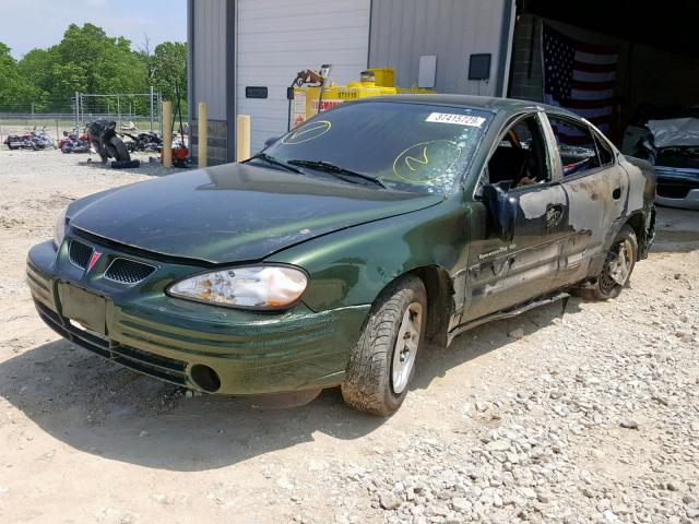 1G2NF52T4YM755654 - 2000 PONTIAC GRAND AM S BURN photo 2