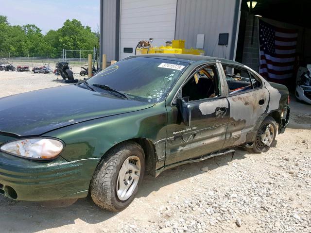 1G2NF52T4YM755654 - 2000 PONTIAC GRAND AM S BURN photo 9