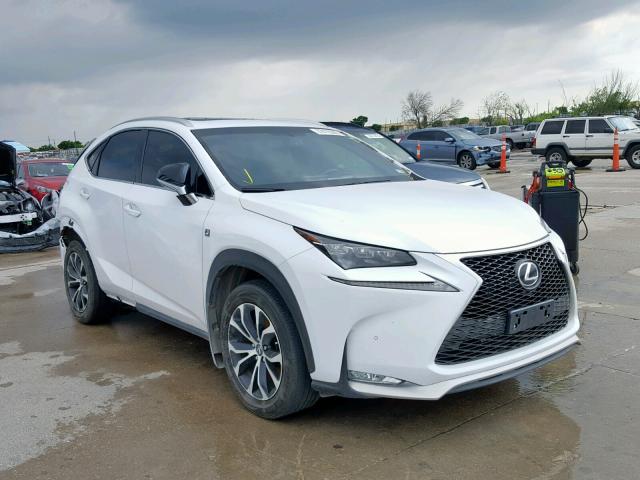 JTJBARBZ2G2067412 - 2016 LEXUS NX 200T WHITE photo 1