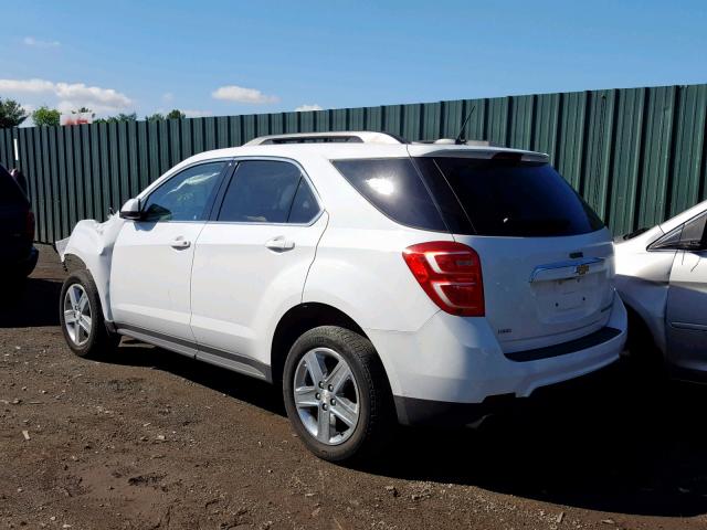 2GNFLFE32G6135030 - 2016 CHEVROLET EQUINOX LT WHITE photo 3