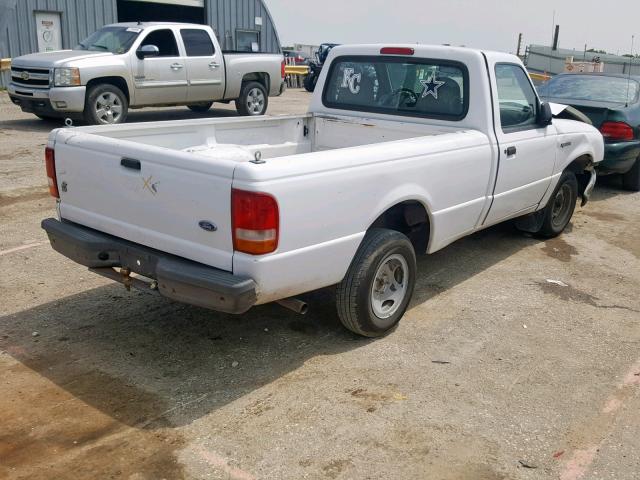 1FTCR10U4VUB67697 - 1997 FORD RANGER WHITE photo 4