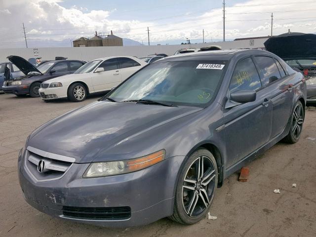 19UUA66276A065507 - 2006 ACURA 3.2TL GRAY photo 2