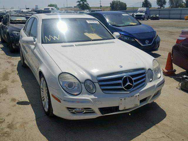 WDBUF56X78B348877 - 2008 MERCEDES-BENZ E 350 WHITE photo 1