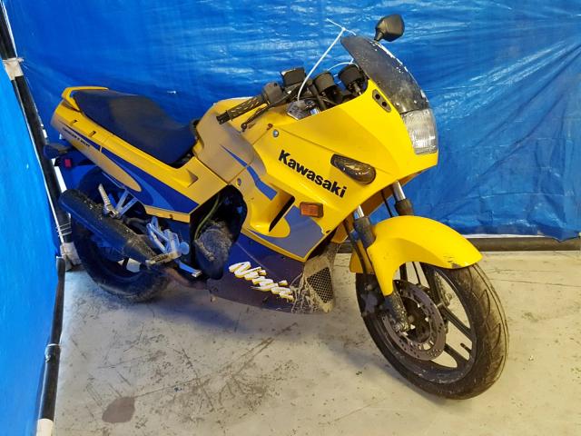 JKAEXMF192A089194 - 2002 KAWASAKI EX250 F YELLOW photo 1