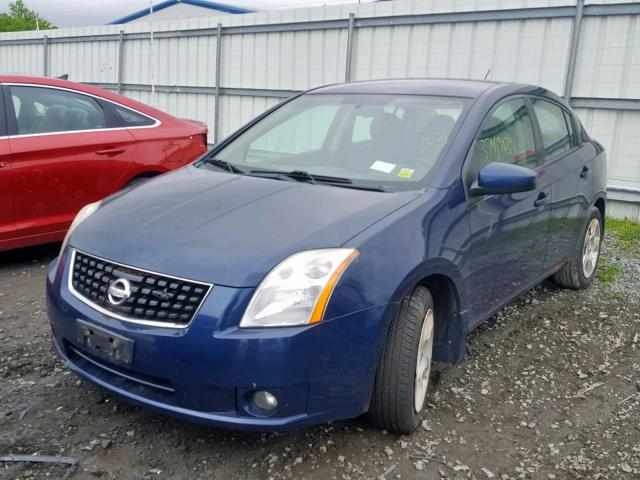 3N1AB61E68L719945 - 2008 NISSAN SENTRA 2.0 BLUE photo 2