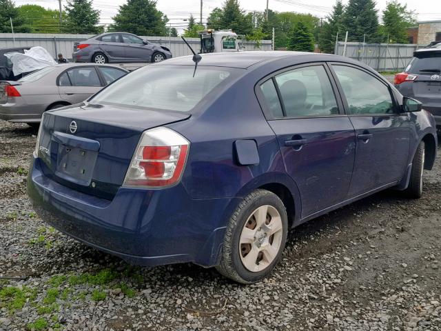 3N1AB61E68L719945 - 2008 NISSAN SENTRA 2.0 BLUE photo 4