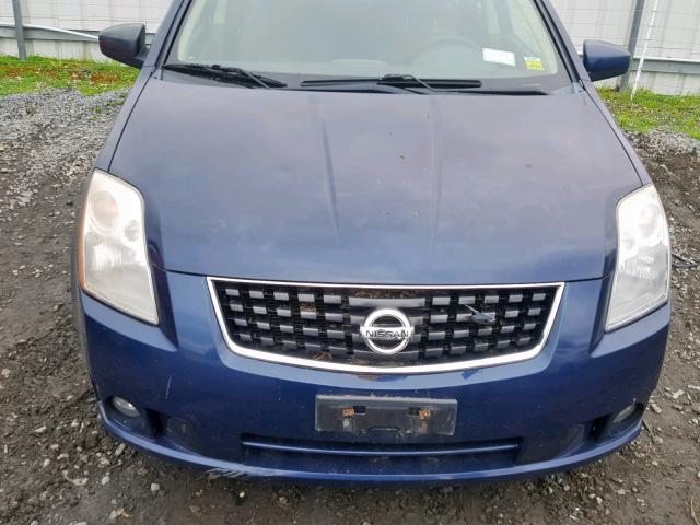 3N1AB61E68L719945 - 2008 NISSAN SENTRA 2.0 BLUE photo 7