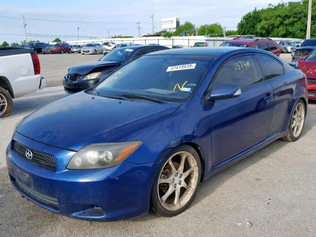 JTKDE167890281032 - 2009 TOYOTA SCION TC შავი ფოტო 2