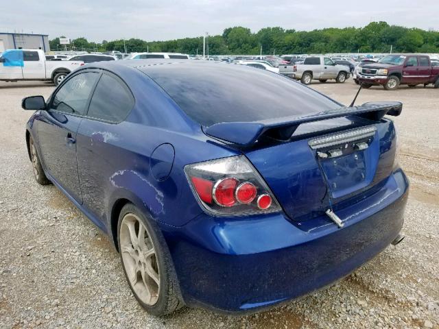 JTKDE167890281032 - 2009 TOYOTA SCION TC შავი ფოტო 3