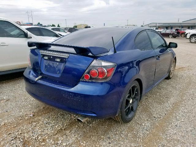 JTKDE167890281032 - 2009 TOYOTA SCION TC შავი ფოტო 4