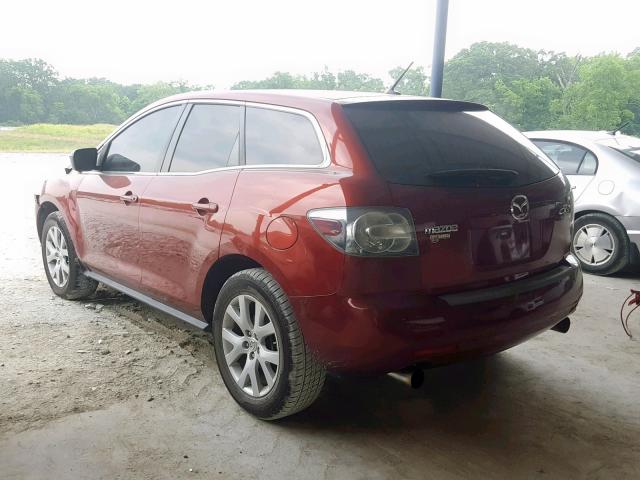 JM3ER293870108663 - 2007 MAZDA CX-7 MAROON photo 3