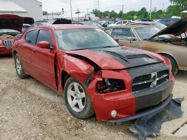 2B3CA3CV4AH285092 - 2010 DODGE CHARGER SX RED photo 1