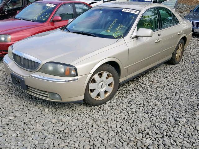 1LNHM86S44Y688196 - 2004 LINCOLN LS TAN photo 2