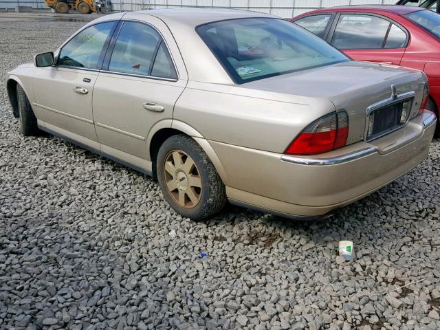 1LNHM86S44Y688196 - 2004 LINCOLN LS 棕色 照片 3