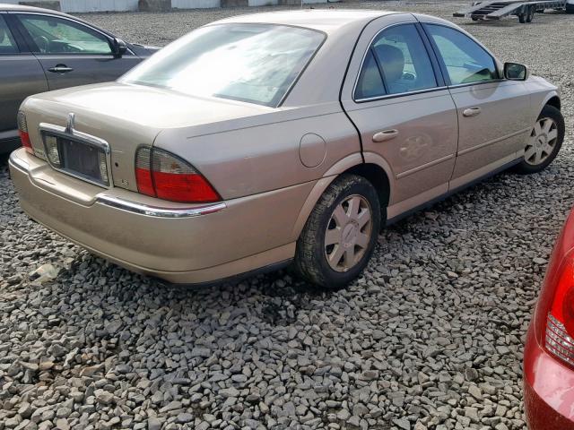 1LNHM86S44Y688196 - 2004 LINCOLN LS 棕色 照片 4
