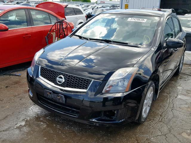 3N1AB6AP8AL727780 - 2010 NISSAN SENTRA 2.0 BLACK photo 2