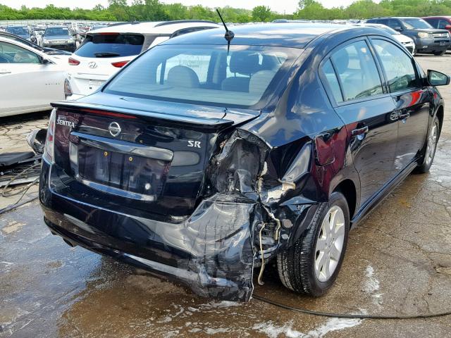 3N1AB6AP8AL727780 - 2010 NISSAN SENTRA 2.0 BLACK photo 4