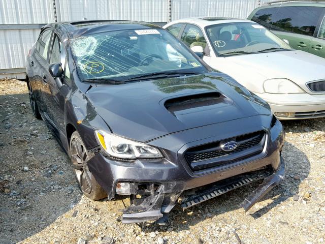 JF1VA1E63H9814114 - 2017 SUBARU WRX PREMIU GRAY photo 1