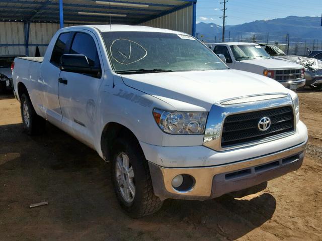 5TFRT54118X023773 - 2008 TOYOTA TUNDRA DOU WHITE photo 1