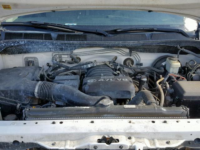 5TFRT54118X023773 - 2008 TOYOTA TUNDRA DOU WHITE photo 7