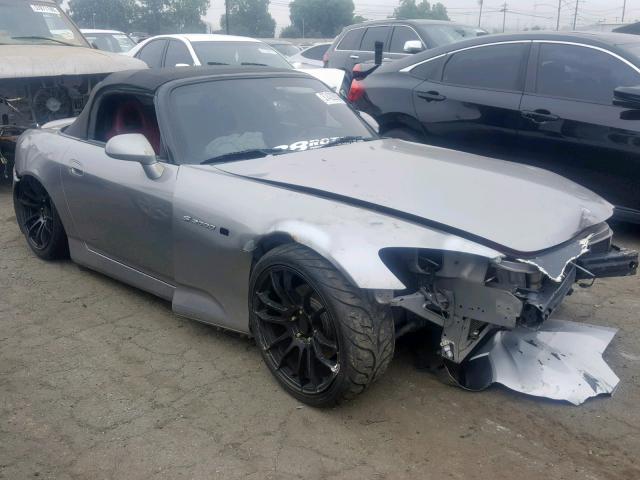 JHMAP1142YT003210 - 2000 HONDA S2000 SILVER photo 1