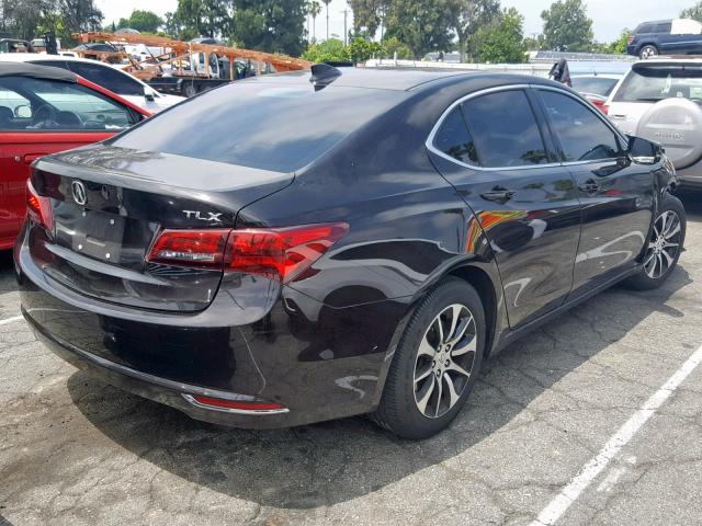 19UUB1F59FA013094 - 2015 ACURA TLX TECH BROWN photo 4