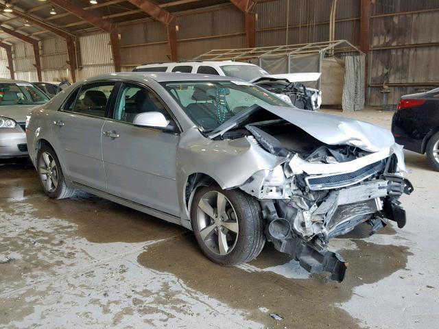 1G1ZC5E02CF159262 - 2012 CHEVROLET MALIBU 1LT SILVER photo 1