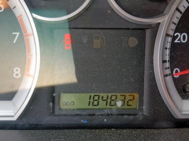 KL1TD56658B158044 - 2008 CHEVROLET AVEO BASE Қызыл фото 8