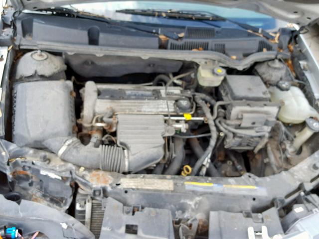 1G8AJ52FX3Z115442 - 2003 SATURN ION LEVEL SILVER photo 7