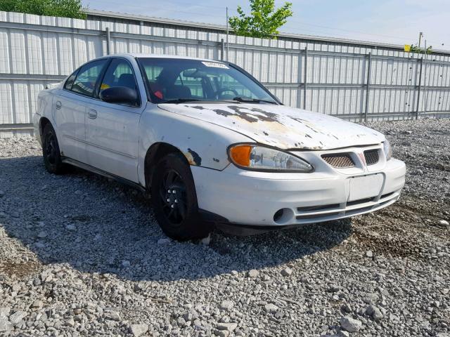 1G2NF52E64M501651 - 2004 PONTIAC GRAND AM S WHITE photo 1