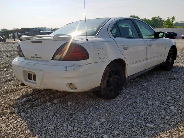 1G2NF52E64M501651 - 2004 PONTIAC GRAND AM S WHITE photo 4