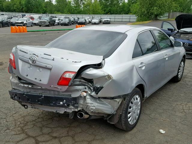 JTNBE46KX73068093 - 2007 TOYOTA CAMRY NEW SILVER photo 4